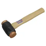 Sealey Copper Faced Hammer 4.3lb Hickory Shaft CFH04
