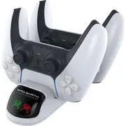 3rd Earth Dual Charging Station Stand Charger For PlayStation PS5 Controllers