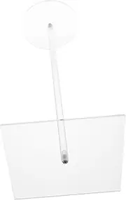 Holibanna Acrylic Hat Display Stand Wig Holder Rack for Display Mannequin Head Stand Cm
