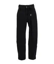 Ann Demeulemeester High-Waist Straight-Leg Jeans 25,26,27,28 FADED GREY
