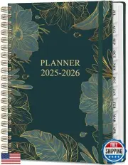 Planner 2025-2026 - Weekly and Monthly Planner from July 2025 to June 2026, A