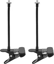Pack of 2 Flexible Camera Mounts for EufyCam 2/2Pro/2C/2C Pro/3/3C and ArloCam (Colour: Black)