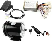 [YC Yier] 36V 800W Electric Brushed DC Motor Speed Controller, Throttle Foot Pedal Keylock for Dirt Bike e-Bike ATV Go Kart Moped Mini Bikes Motorized Bicycle Quad Drift Trike Scooter Razor 4 Wheelers