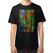 Bohemian Floral abstract batik fabric T-shirt