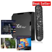 Ultimate Android 9.0 TV Box Ready for 4K Streaming - Includes Remote Control