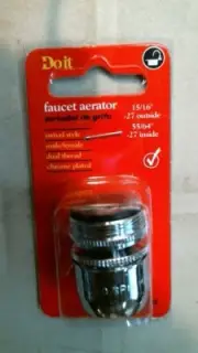 DoitBest 406759 Faucet Aerator, Swivel Style, FREE SHIP