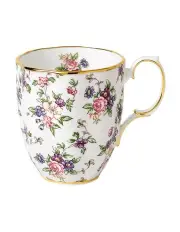 [Royal Albert] 100 Years English Chintz 1940s Mug