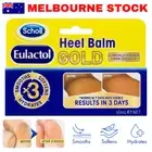Scholl Eulactol Heel Balm Gold Non-Greasy Sooths Softens Hydrates 60ml