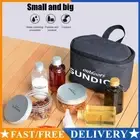 8pcs Spice Oil Jars Set Outdoor Picnic Camping Seasoning Containers Bottle AU