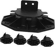 TEMPNAP Adjustable Deck Pedestals 5pcs Plastic Base Lift Kit Sturdy Deck Support