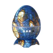 Dinosaur Egg Galaxy Star Projector Starry Light with Wireless Music Player - Light Blue