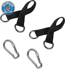 Short Straps Tree Swing Strap Hanging Kit,Hammock Straps 2 Pcs 9.84Inches with H