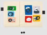 Hobonichi Techo 2024 Love it Panda Jin Kitamura A6 Size JAPAN NEW