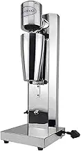 Classic Milkshake Maker Blender Electric Milk Shaker Mixer Machine 2 Speeds Smoothie Drink Stand Mixer 304 Stainless Steel Protein Shaker for Coffee Smoothies Shakes Sand Ice Cocktails