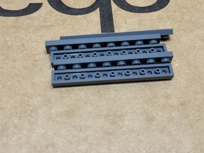 LEGO Parts - Dark Bluish Gray Plate 1 x 8 - No 3460 - QTY 5