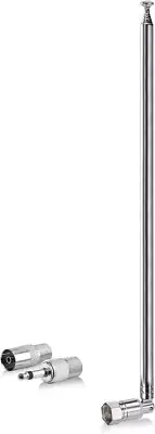 DAB 7-Sections Telescopic FM Antenna for Pioneer Marantz Bose Wave Music System