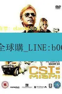 在飛比找露天拍賣優惠-DVD 歐美劇 CSI:犯罪現場調查邁阿密篇第六季 CSI: