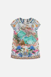 KIDS TOWELLING MINI DRESS 4-10 AMALFI LULLABY