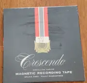 Crescendo Medallion Series Magnetic Recording Tape - 1800 ft Tape NEW SEALED