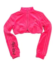 NWT Adidas Originals Jeremy Scott Track Top Solar Pink Size M (H50967) MSRP $150