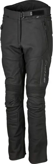 GC Bikewear Sienna, leather pants women , color: Black , size: 48