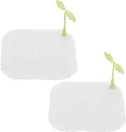 2pcs Bean Sprout Shape Drain Covers Filter Floor Drain Covers Odor-Proof Design