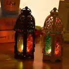 Vintage Hanging Glass Moroccan Style Lantern Tea Light Candle Home Decor AU / |▲