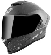 Bogotto Phantom Forged Carbon Helmet, black, Size 2XL for Men