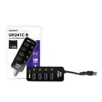 在飛比找數位小兔優惠-Uptech 登昌恆 UH241C-B 4+1-Port U