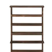 Wall Mount Wood Spice Rack Holder
