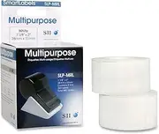 Seiko SmartLabel SLP-MRL Multipurpose Labels, SKPSLPMRL, 1 1/9"W x 2"L, Rectangle, 25/32" Core, Direct Thermal, White, Paper, 220 Per Roll, Box of 2 Rolls