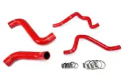 HPS Silicone Radiator & Heater Hoses - Red (Fits Subaru 05-07 Impreza WRX / STI (for: Subaru)