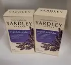 Yardley London English Lavender with Essential Oil Soap Bar, 4.25 oz Bar X 2 pcs