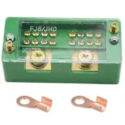 WMYCONGCONG 660V 30A Single Phase 2 Inlet 8 Outlet Metering Box Junction Powe...