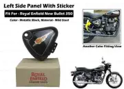 Left Side Panel With "Sticker Fit For Royal Enfield New Bullet 350" (for: Royal Enfield)