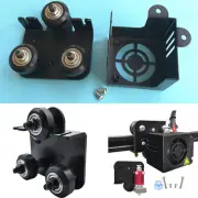For CREALITY 3D Printers Metal X-axis Carriage Plate w/Wheels Pulley & Fan Cover