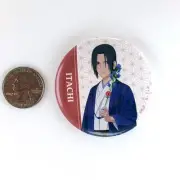 Itachi Uchiha Sasuke's Birthday Round Can Badge Pin Naruto Shippuden
