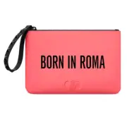 NEW Valentino BORN IN ROMA Fragrance Collection Studded Zipper Pouch Wristlet