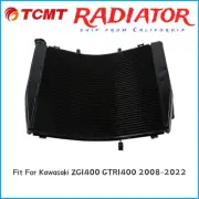 Black Radiator Cooling Cooler Fit For Kawasaki ZG1400 GTR1400 2008-2022 2016 17