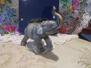 HEREND Guild / Smithsonian NETUAL COLER ELEPHANT Figurine
