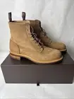 Rm Williams Risden Boots Tan Nubuck New In Box Size Uk9.5 Eu44 Us10.5