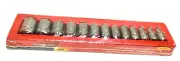 NEW Snap-on™ 1/2" drive 6-point Shallow FDX socket SET 3/8" thru 1 1/8" 313YTWY