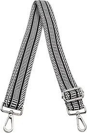 [ZANQANO] Purse Strap Replacement Crossbody Bag Women Wide Adjustable Jacquard Woven Handbag Straps
