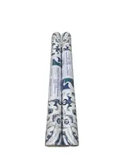 Chesapeake High Perf. Wallpaper Sonoma Blue Spanish Tile - 2 Pack