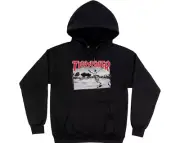 Thrasher Magazine Jake Phelps Dish Photo Black Hooded Sweatshirt
