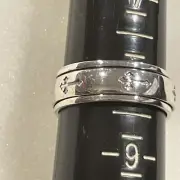 925 silver Women Cross ring size 8