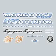 Mongoose - 1999 Supergoose Pro Decal set for copper frame - old school bmx