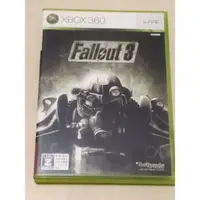在飛比找蝦皮購物優惠-XBOX 360 異塵餘生 3 Fallout 3 日版