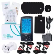 Tens Unit Muscle Stimulator 4 Independents Channels Electro Pain Relief Therapy