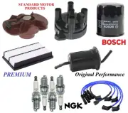 Tune Up Kit Filters Cap Wire Spark Plugs For MAZDA 323 L4 1.6L 1990-1995 (for: Mazda)